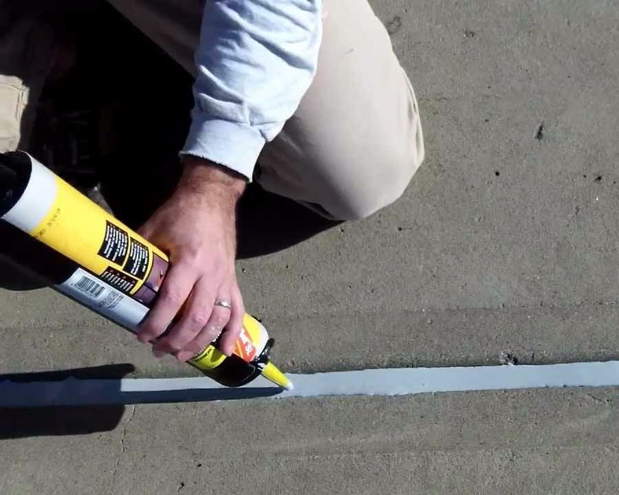 Sure-Seal Caulking Application